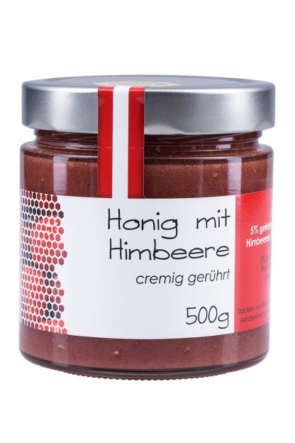 Honig mit Himbeere- cremig gerührt – Bild 3
